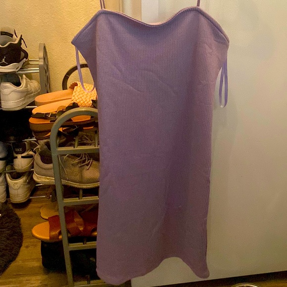 Lavender Spaghetti Strapped Dress - Picture 1 of 2